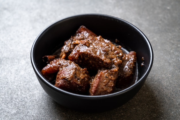 pork stew with herb