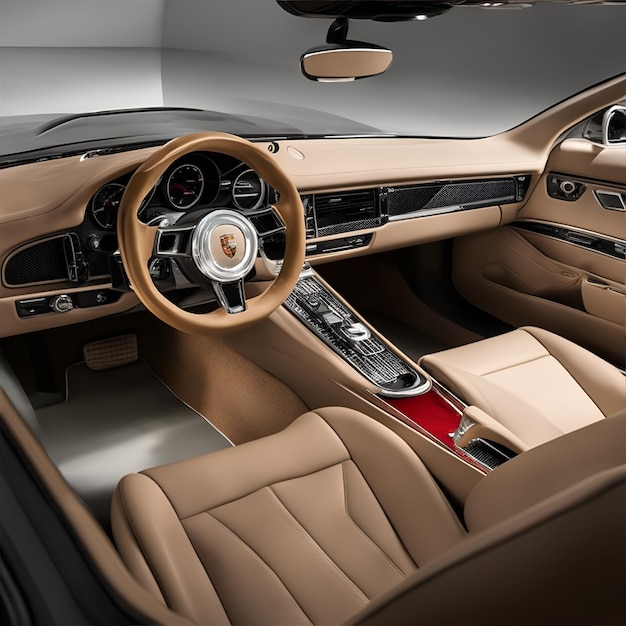 Porsche Cayene car interior