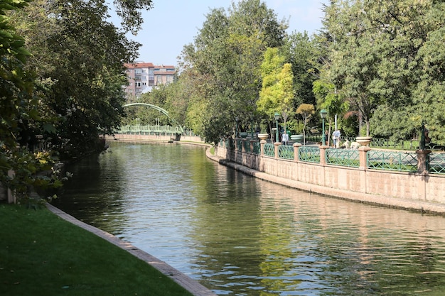 Porsuk rivier in Eskisehir