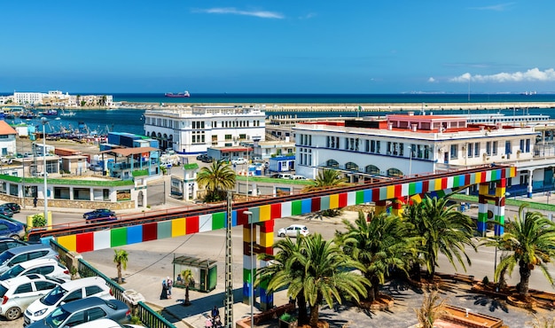 Port of Algiers, the capital of Algeria. North Africa