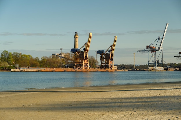 Port cranes Industrial Zone port