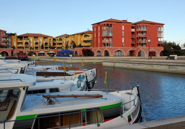 Port Marianne, Lattes, kleine stad in de Languedoc Roussillon in Frankrijk