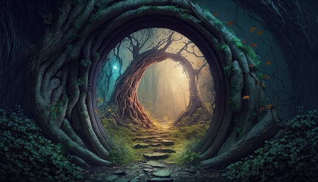 Portal in the Woods