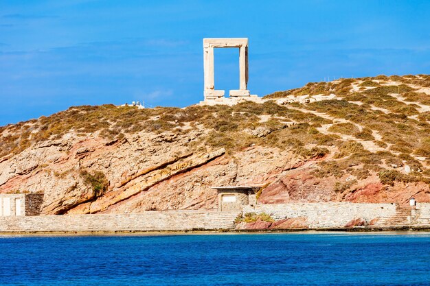 Portara Palatia op het eiland Naxos