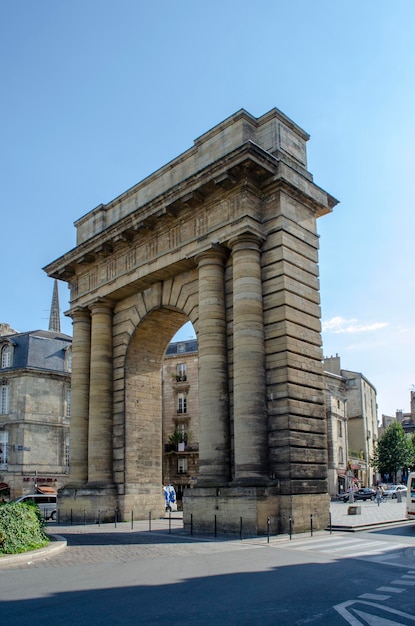 Porte de Bourgogne in Bordeaux France