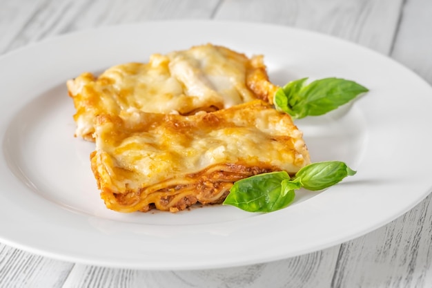 Portie lasagne