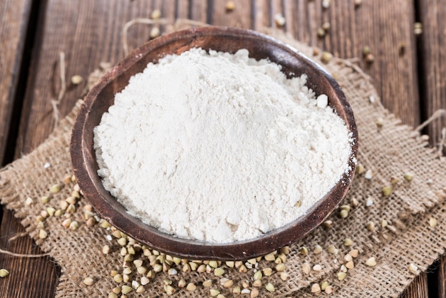 Portion of Buckwheat Flour