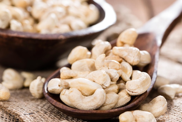 Portion of Cashew Nuts