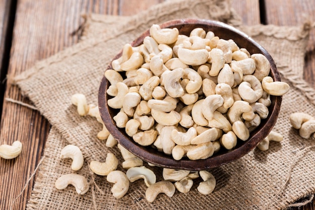 Portion of Cashew Nuts