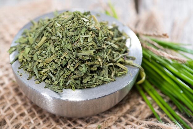 Portion of dried Chive