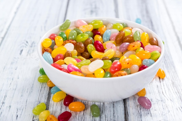 Portion of Jelly Beans