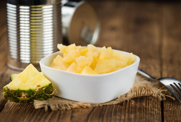 Portion of Preserved Pineapple pieces