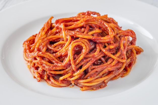 Portion of Spaghetti all'assassina