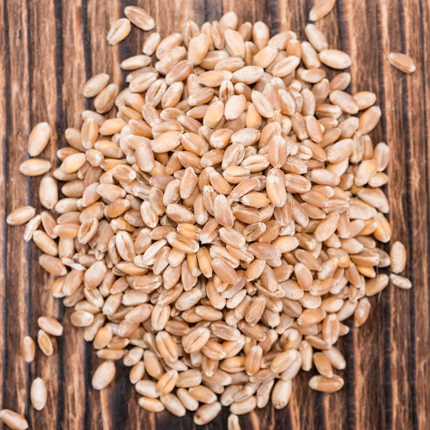 Portion of Wheat Grains