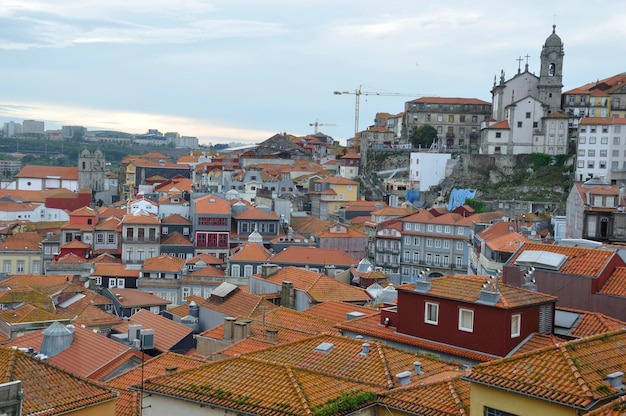 Порто, берега Дору, вид сверху