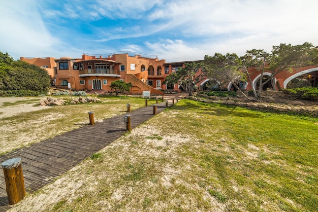 Porto Cervo onder zachte wolken