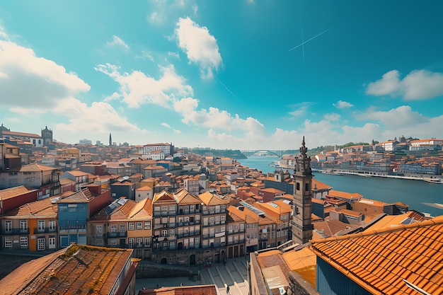 Porto City Landscape from Above