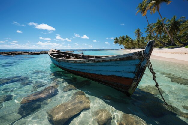 Photo porto de galinhas beach tropical paradise with natural pools generative ia