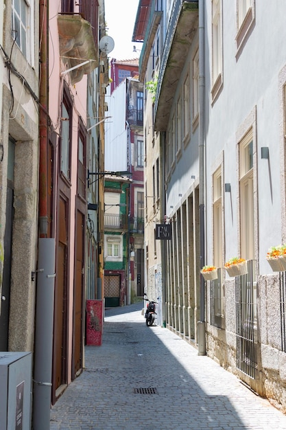 Porto famous historic city Portugal Architecture of old town Travel to Ribeira and Douro river in Europe