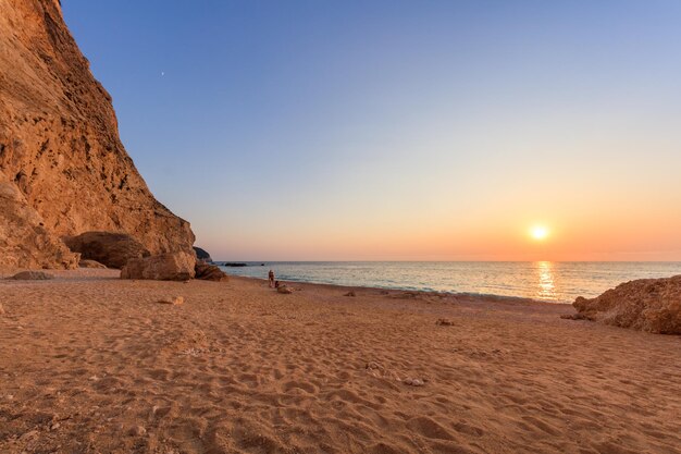 Porto Katsiki Beach Lefkada Greece