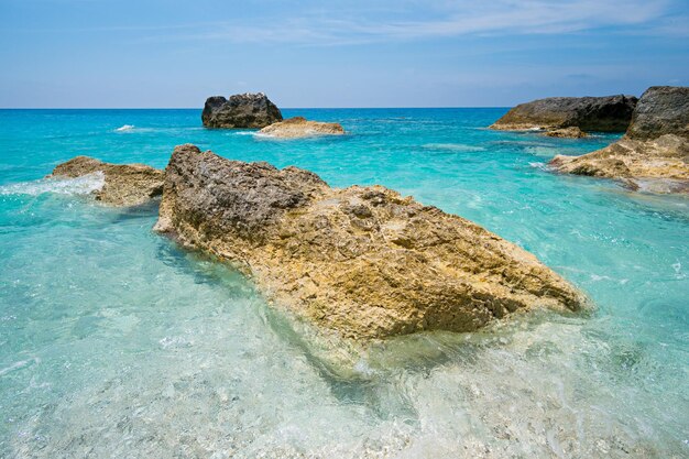 Porto Katsiki strand een van de beste stranden in Griekenland