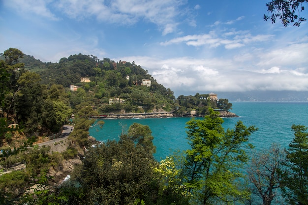 Portofino stad, italië