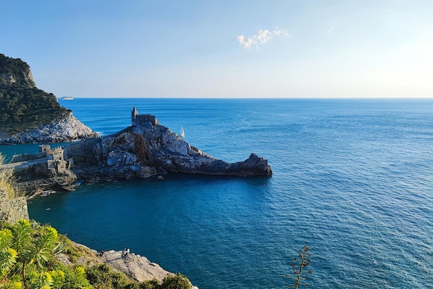 Portovenere village poet gulf italy medieval church