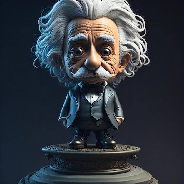 portrait of albert einstein