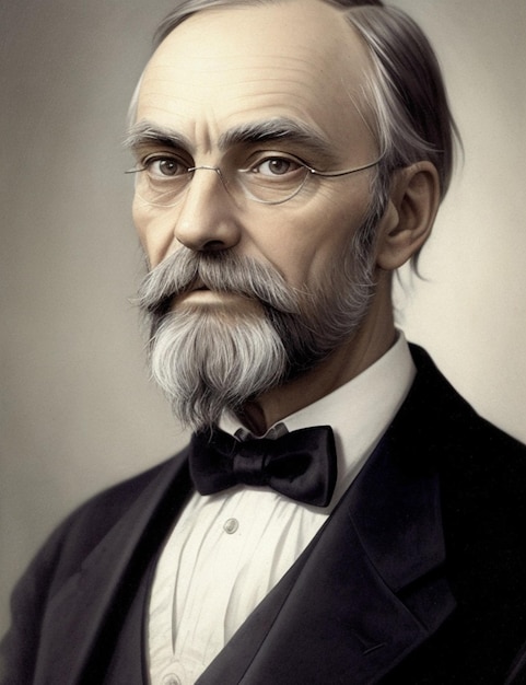 Portrait Alfred Nobel Swedish chemist and Founder of the Nobel Prize