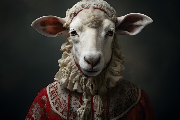 Photo portrait of animal hyperrealistic