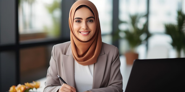 Portrait of an Arab girl