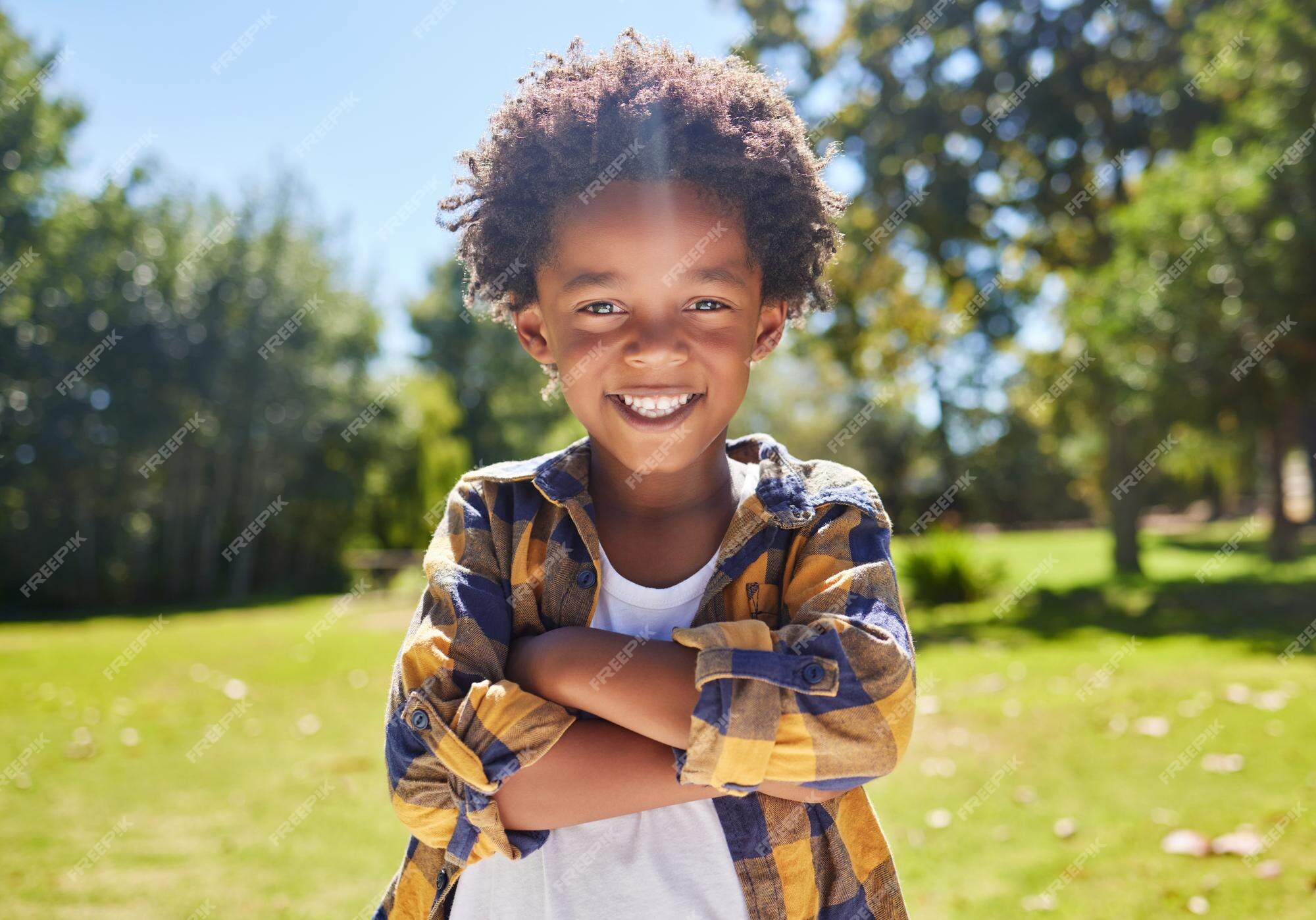 Kind Smiling Boy Face (Black)