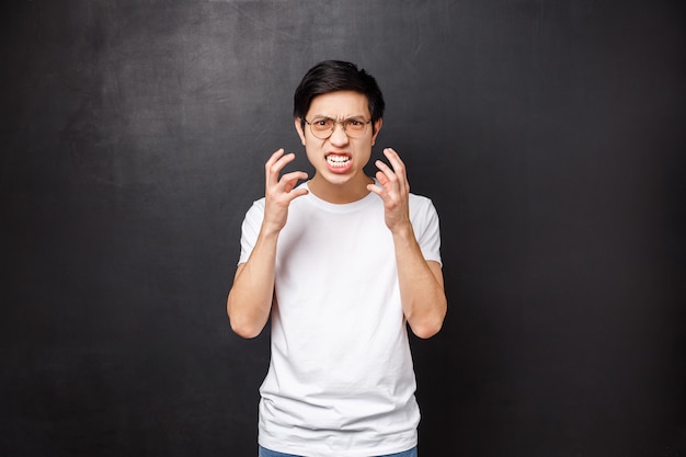 Photo portrait of asian guy