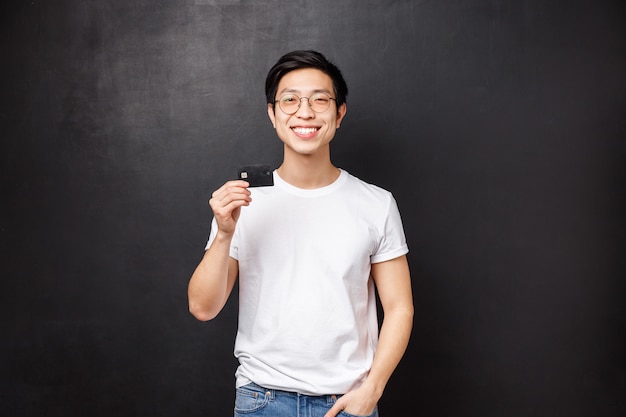 Portrait of asian guy