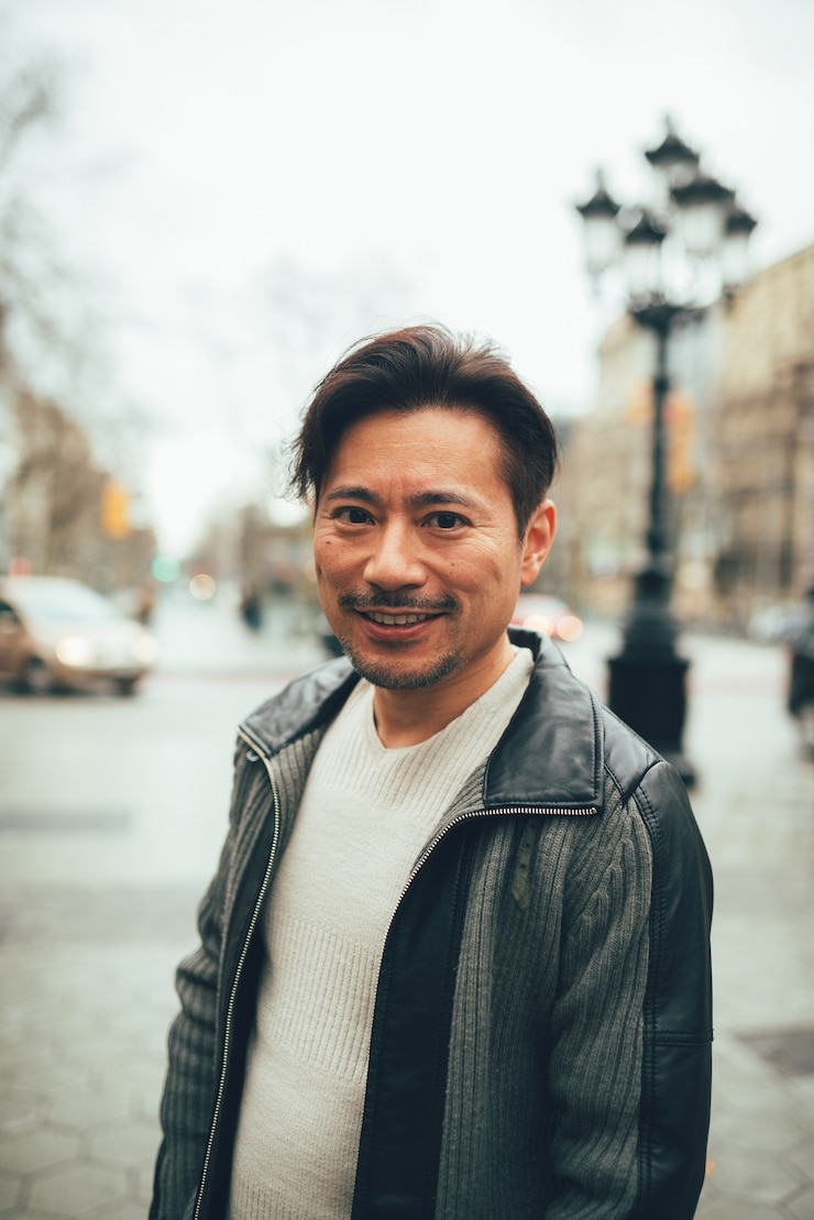 Photo portrait of an asian man