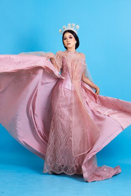 Make A Statement: Stand Out In Long Pink Prom Dress - EVERISA