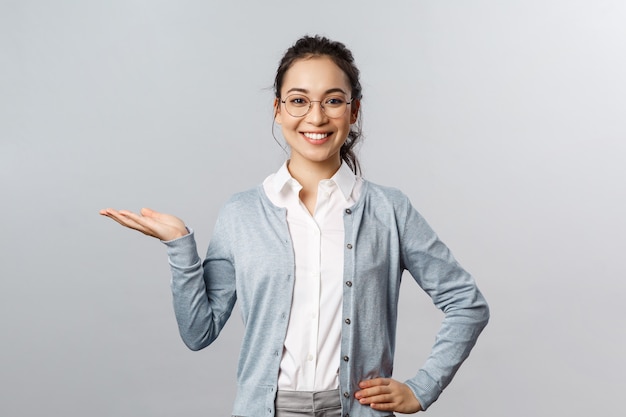 Portrait of asian woman teacher