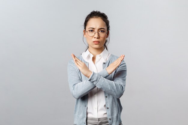 Portrait of asian woman teacher