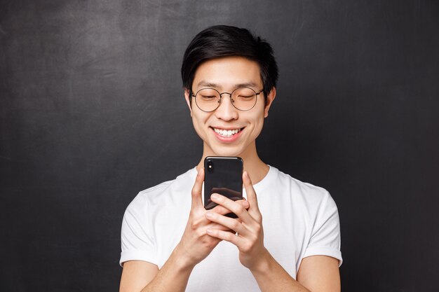 Portrait of an asian young man