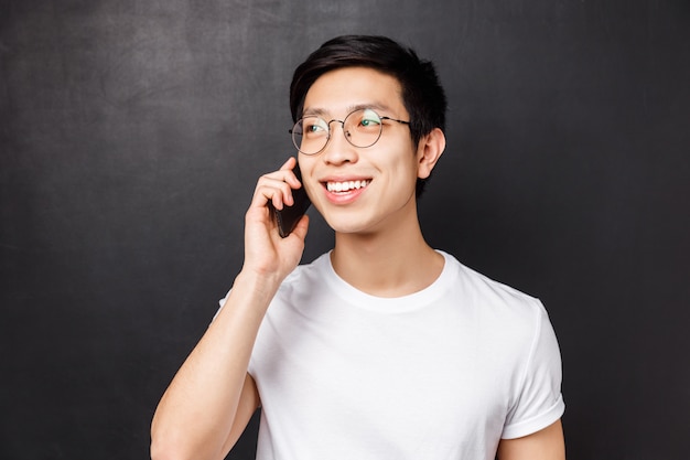 Portrait of an asian young man