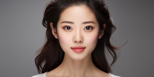 Portrait of Asian young woman