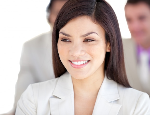 Portrait of an attractive businesswoman