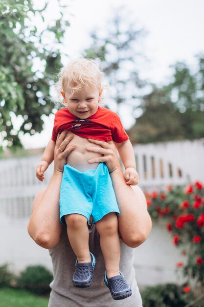 Foto ritratto di un bambino