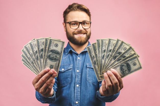 Portrait bearded man