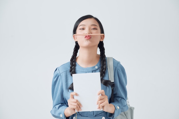 Portrait of a beautiful Asian woman