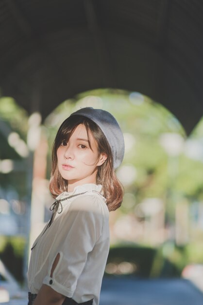 Portrait of Beautiful Asian woman 