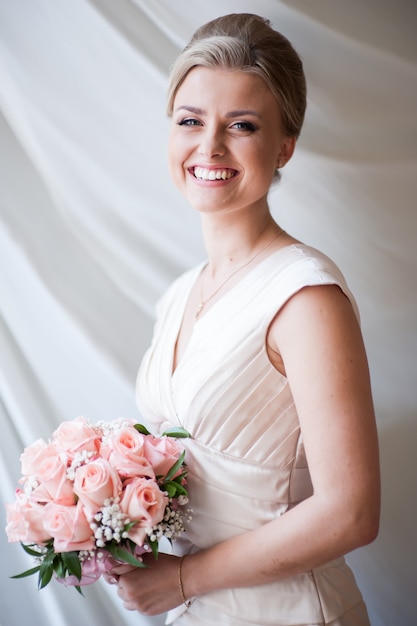 Portrait of a beautiful bride