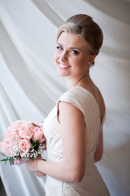 Portrait of a beautiful bride