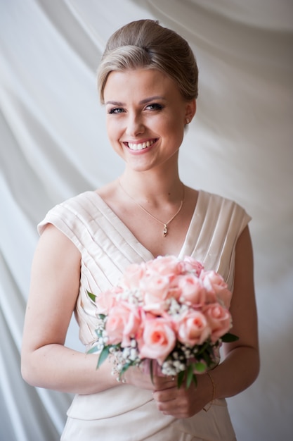 Portrait of a beautiful bride