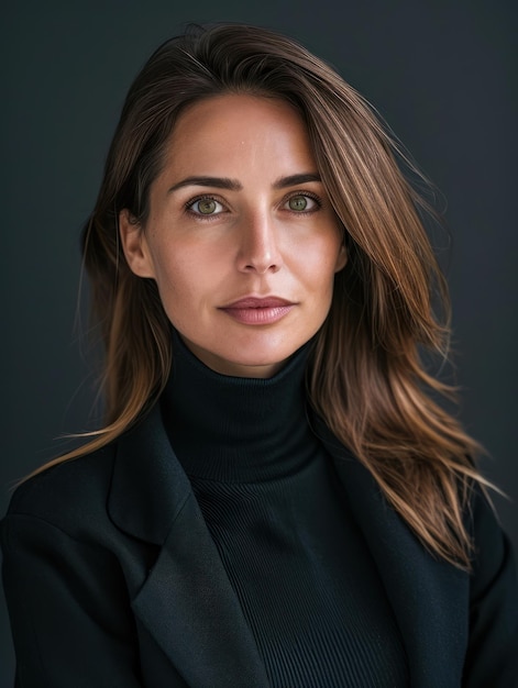 Photo portrait of beautiful business women